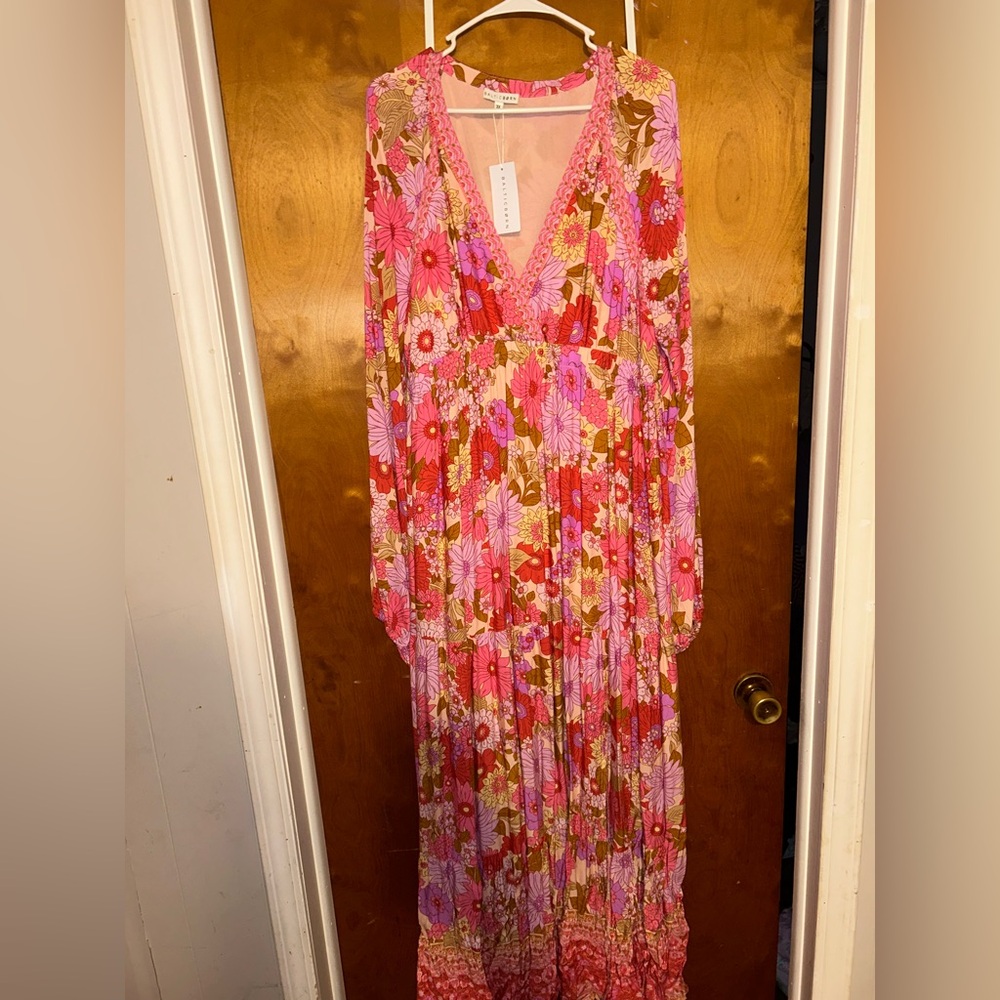 Baltic Born Vibrant Floral Maxi Dress